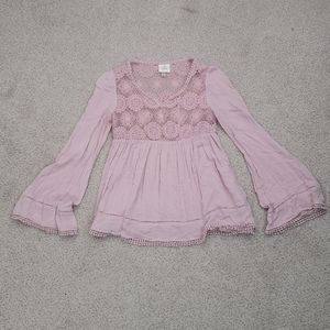 💥3 / 25$, Knox Rose, XS, Boho Long Sleeved Blouse